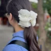 蕾絲雲朵花苞鯊魚夾